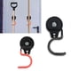 thumbnail image 4 of 2 Pack Non-Slip Garage Storage Hooks Heavy Duty Strong Iron Magnetic Broom Mop Tool Holder Garden Hoe Holder, 4 of 5