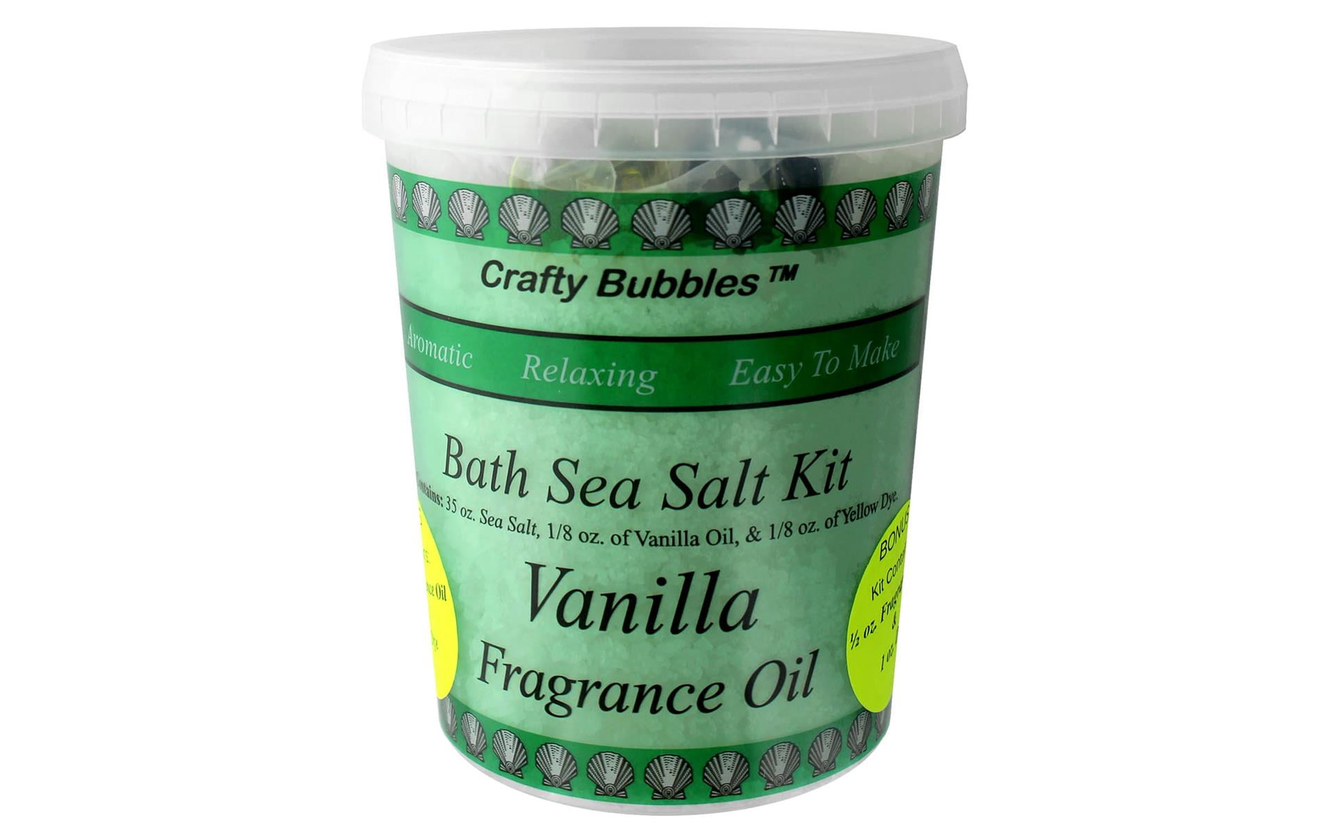 Crafty Bubbles Bath Salt Kit Sea Vanilla