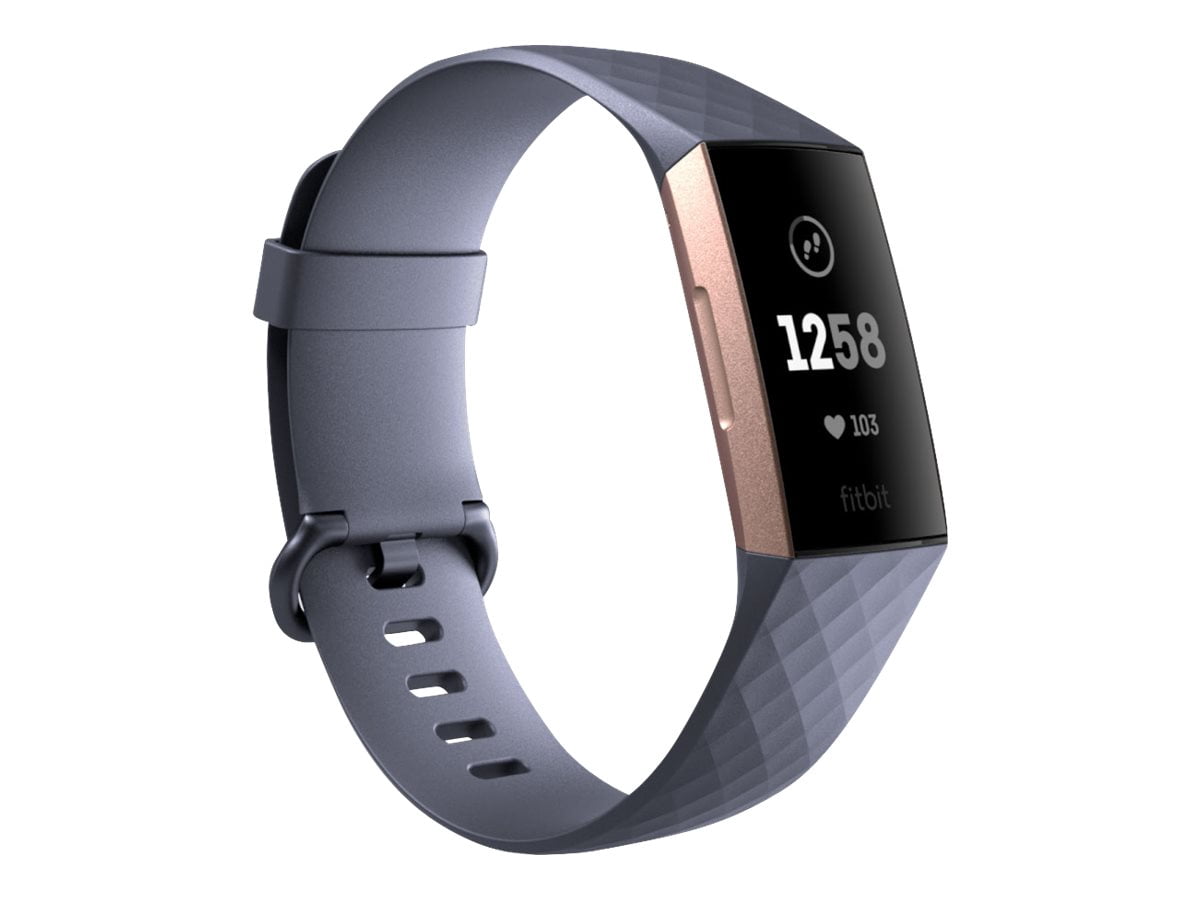 fitbit charge 3 rose gold