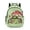Green and Red - Frog Mushroom, variant on DISNIMO Frog Mushroom Printed Girls Backpack Cute School Backpack for Girls Kids Teens Durable Lightweight Bookbag with 1 Main Compartment, Front Zipper Pocket