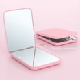 thumbnail image 2 of LCXmlly Portable Mirror Portable LED Makeup Mirror Folding Vanity Mirror with 2X Magnification 1pc, 2 of 9