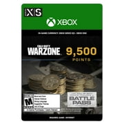 Call of Duty: Warzone - 9500 Points, Activision, Xbox One, Xbox Series X,S, [Digital Download]