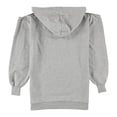 thumbnail image 2 of INC Womens Bling Cutout Hoodie Sudadera, Gris, Small, 2 of 2