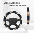 thumbnail image 2 of Yiaed Casino Poker Chips Steering Wheel Cover,Universal 15 Inch Anti Slip Steering Wheel Protector Car Accessories Interior for Auto Truck SUV, 2 of 5