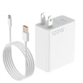 thumbnail image 1 of Cargador Xiaomi 120W Hypercharge Fast Wall Charger 90W para Xiaomi 15 14 13 12 14t 13t 12t 12s Pro L, 1 of 8