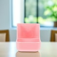 thumbnail image 4 of OULII 1Pcs Pink Rabbit Cage Feeder with Slow Eating Function for Indoor Pet Care 15.7X5.9X5.9In, 4 of 5