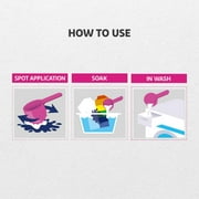Vanish All in One Powder Detergent Booster 400gm Pack of 2 Removes Stains, Whitens Whites and Brightens Colors