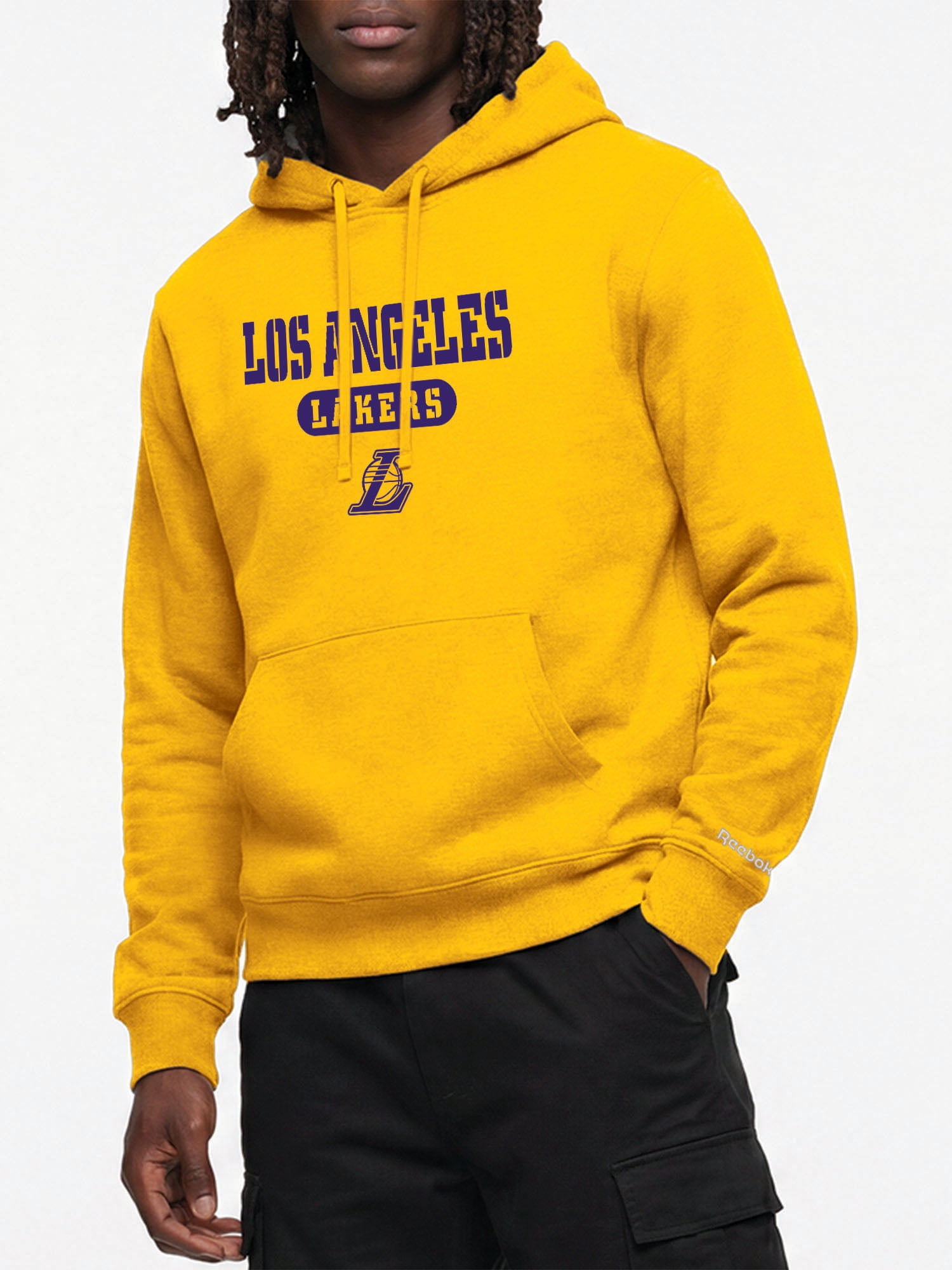 Los Angeles Lakers Reebok Mens Hooded Sweatshirt