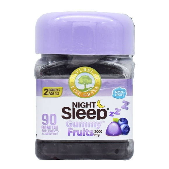 GOMITAS NIGHT SLEEP 2000 MG NATURELAB