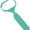 Aqua, variant on Jacob Alexander Infant's Toddler's 8 inch Solid Color Pre-Tied Hook and Loop Band Tie - Black