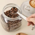 thumbnail image 5 of YUNAFFT 2-in-1 Coffee Scoops, Stainless Steel Tablespoon Measure Spoon, with Pressed Bottom for Coffee Bean Press Coffee Grinding Pressing, 5 of 9