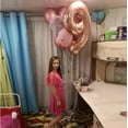 thumbnail image 3 of 40 Inch 9 Balloon Number Foil Helium 9th Birthday Decorations Party Wedding Bachelorette Birthday Bridal Shower Graduation Anniversary Celebration Decoration can fly with helium (Rose Gold 9), 3 of 14
