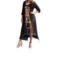 thumbnail image 3 of Resortwear.Miami Women's Swimsuit Cover up Summer Lace Kimono Casual Beach Coverup  Cardigan, 3 of 4