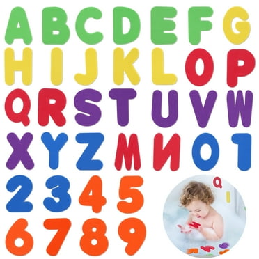 Munchkin® Learn™ Letters and Numbers Toddler Bath Toy, Non-Toxic, Multi ...