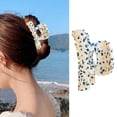 thumbnail image 2 of French Styles Acetate Hair Claw Clip Elegant Hairpin Strong Hold Fashion Hair Decoration Multipurpose Hair Clip For Women, 2 of 9