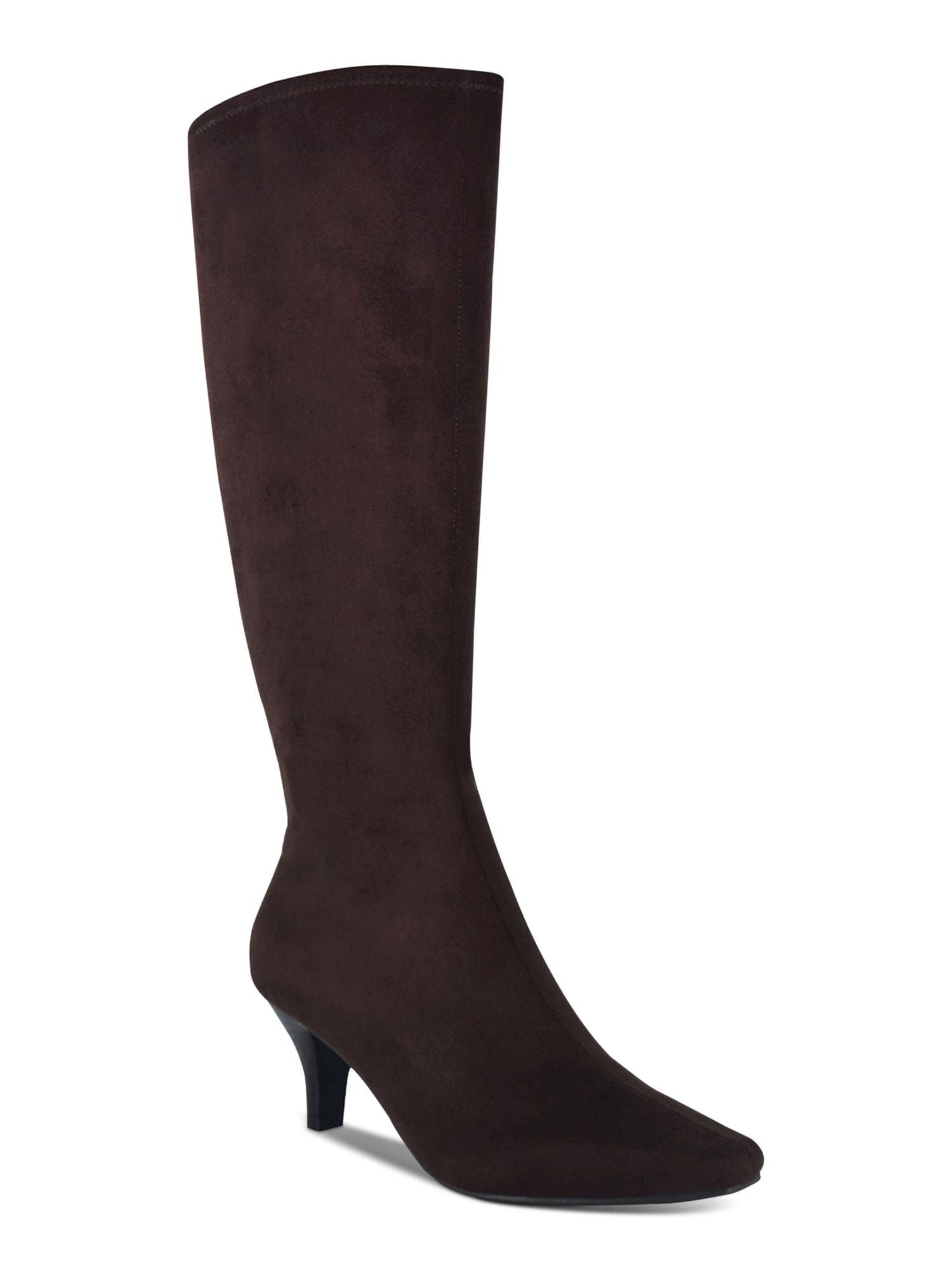 IMPO Womens Brown Wide Calf Cushioned 