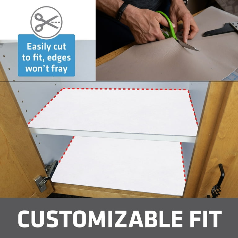 Adhesive Drawer Liner Updates Kitchen Cabinets Without Permanent