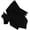 Black, variant on Solid Satin Ascot & Pocket Square