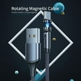 thumbnail image 6 of SPRING PARK 540 Degree Rotate Magnetic Micro USB Type-c QC3.0 Fast Charging Cable for Phones, 6 of 7