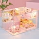 thumbnail image 2 of Casa de muñecas artesanal,casa de muñecas casa de muñecas de madera muebles de bricolaje,kit de casas en miniatura accesorios casa de jardín,juego de muebles casa de ensueño kits de, 2 of 9