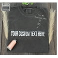 thumbnail image 3 of Custom Comfort Colors T-Shirt, Personalized Embroidered T-Shirts, Embroidered Comfort Colors Tee, Custom Embroidery Gift, Mother's Day Gifts, 3 of 4