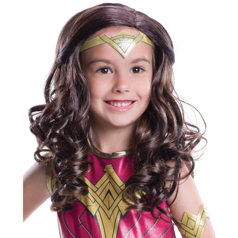 Girls Kids Childs Wonder Girl Fancy Dress Costume Super Hero Outfit 5-13 Yrs