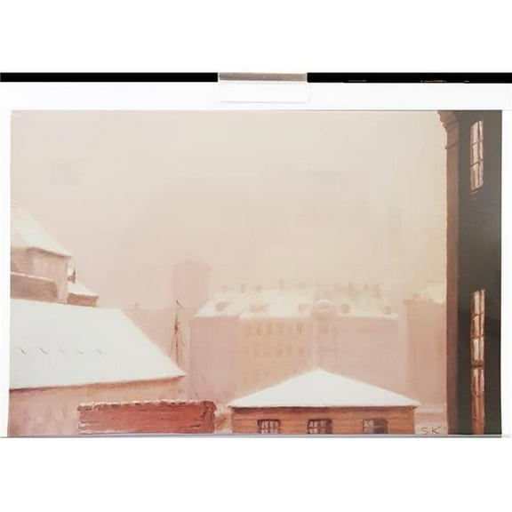 AMKO SWP2034 11 x 7 in. Horizontal Slatwall Sign Holder