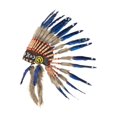 thumbnail image 2 of Tocado de plumas , sombrero, accesorio para cabello para espectáculos de máscaras, bailes de carnaval, 2 of 8