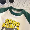 thumbnail image 5 of zuwimk Boys' Long Sleeve Graphic T-Shirt, Lightweight & Breathable, Outdoor Collection(5-6 Years,Dark Green), 5 of 6