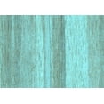 thumbnail image 1 of Ahgly Company Indoor Rectangle Abstract Light Blue Modern Area Rugs, 7' x 9', 1 of 4