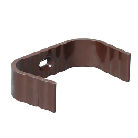 3Pc Amerimax 2 in. H x 2 in. W x 3 in. L Brown Plastic Downspout Band