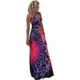 thumbnail image 1 of WTXUE Robes pour Femmes 2024, Robe d'Été Automne Multi-Imprimée pour Fête Mariage, Robe Dos Nu, Robe Violette, Violet TG, 1 of 5