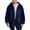 Dark Blue-jacket men, variant on Txeol Men's Fuzzy Fleece Coat, Warm Winter Furry Long Sleeve Hooded Jacket Open Front Cardigans Outerwear Dark Blue S