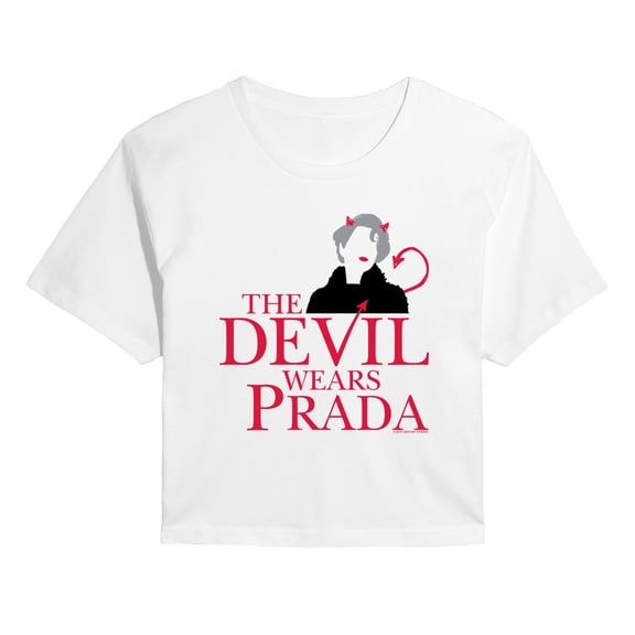 The Devil Wears Prada - Logo - Juniors Cropped Graphic T-shirt