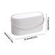 thumbnail image 5 of Organizador De Maquillaje Cosmetics Box - Estuche de maquillaje con espejo y LED para mujer (blanco), 5 of 6