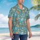 thumbnail image 3 of Balery Cute Conch Camisas hawaianas de manga corta para hombre, camisas playeras de corte holgado, camisas de vacaciones con botones,XX-Large, 3 of 7
