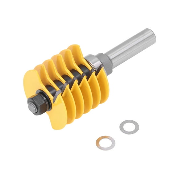 Router Bit,Router Bit 12mm Shank Wood Milling Cutter Finger Joint Router Bit Meticulously Designed