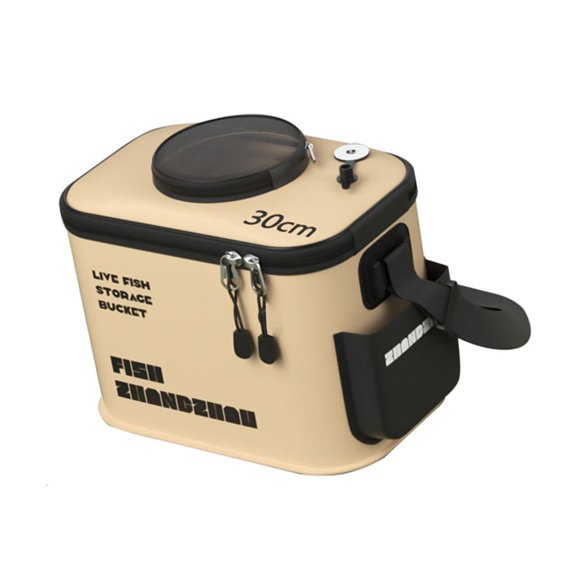 CIYISON Fishing Fish Box Portable EVA Live Fish Bucket Fishing Accessory Fishing Tackle Multifunctional Live Fish Baits Bucket