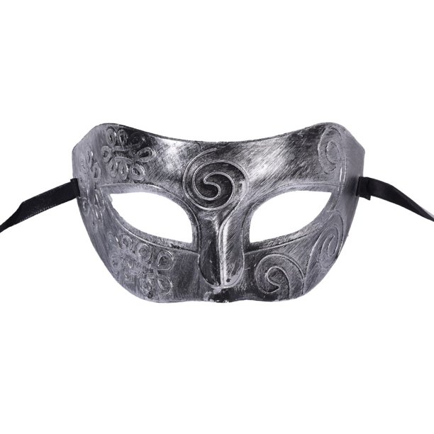 Máscara de media cara Retro Para hombres y mujeres, máscara de ojos Sexy, vestido de carnaval, accesorios de fiesta de disfraces, Cosplay, plata antigua, oro