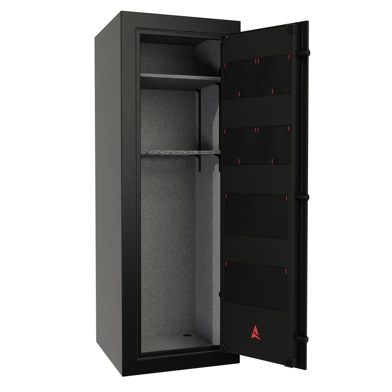 Domain Series Coffre-fort pour armes à feu haut de gamme de 55 po de hauteur, armoire de sécurité pour armes à feu avec serrure électronique et protection incendie (capacité de 20 armes) - SA5520DOM