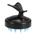 thumbnail image 1 of Masajeador de cuero cabelludo Unique Bargains Cuidado del cabello Cepillo de cuero cabelludo para mujeres Masajeador de cabello en la ducha para limpieza Negra, Azul, 1 of 7