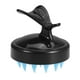 thumbnail image 1 of Masajeador de cuero cabelludo Unique Bargains Cuidado del cabello Cepillo de cuero cabelludo para mujeres Masajeador de cabello en la ducha para limpieza Negra, Azul, 1 of 7