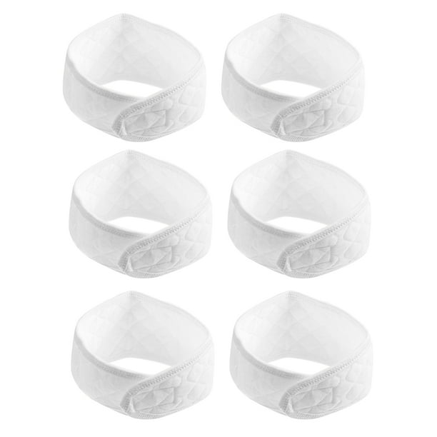 6 fajas umbilicales de algodón para bebés, ideales para sujetar el cordón umbilical de recién nacidos.