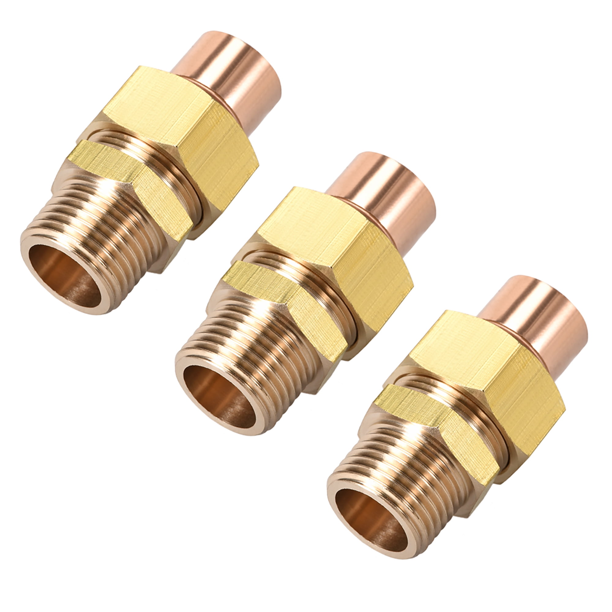 G1/2 Lead Free Copper Union Fitting with Sweat Solder Joint to Male