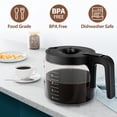 thumbnail image 6 of 12 Cup Coffee Pot Replacement Only Compatible with Keurig K-DUO 5100 Coffee Machine, Carafe Replacement for K-DUO 5100, Durable & Reliable to Restore Brewer Performance, 6 of 7