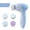 Light Blue, variant on Electric Facial Cleansing Brush by ManYmbyan | Exfoliating Spin Face Brush Cleanser Applicator Washing Scrubber Kit Set Cleaning Silicone Wash Mask Scrub Electric Spinning Cleaner Exfoliator