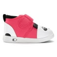 thumbnail image 3 of ikiki Panda Bear Squeaky Toddler Shoes | Dark Pink, 3 of 10