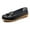 Black, variant on Women Penny Loafer Casual Comfort Slip on Shoes Walking Flat Driving Wide Width Shoes Ladies
