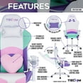thumbnail image 3 of Techni Sport TS-42 Office-PC Gaming Chair, Adjustable Height with Memory Foam Seat and Back, Kawaii RTA-TS42-KWI, 3 of 14