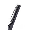 thumbnail image 3 of Peine plegable para el cabello, plástico antiestático, plegable, cepillo de bolsillo para barba (negro) Ygjytge Cuidado Belleza, 3 of 8